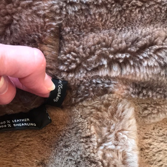 🌟HP 2X🌟 Shearling Coat In Chocolate Brown - Picture 14 of 15